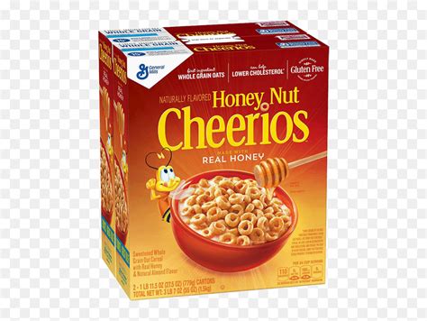 Honey Nut Cheerios Box, HD Png Download - vhv