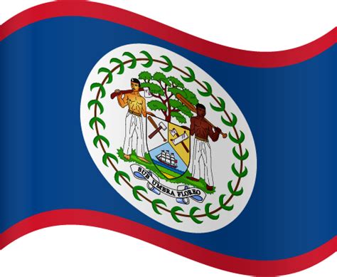 Belize Flag PNG Isolated Pic | PNG Mart