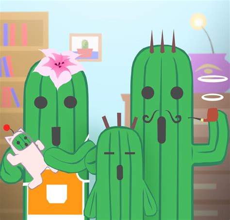 cactuar family by Cramous on DeviantArt