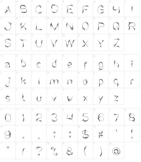 Bird Feather Font Download