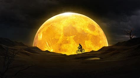 Golden Moon Dream 4K Wallpapers | HD Wallpapers | ID #28308