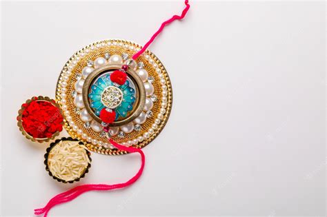 Premium Photo | Indian festival Raksha Bandhan, colorful designer Rakhi or Wrist Band