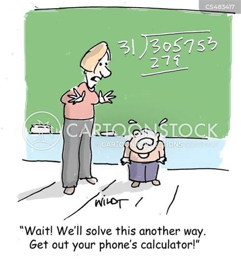 Solving Math Problems Cartoons and Comics - funny pictures from CartoonStock