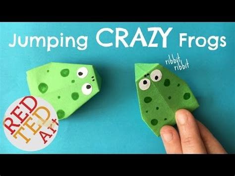 Origami Jumping Frog Instructions Printable
