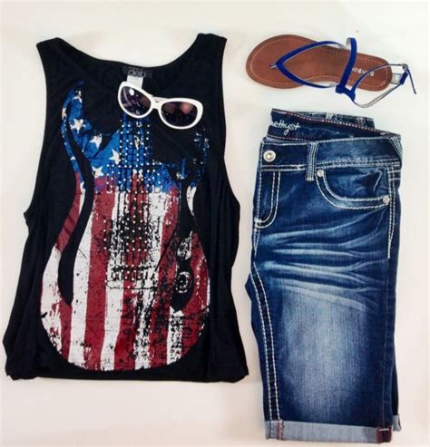 6 Fun & Interesting American Flag Print Clothing Styles - Ladies Fashionz