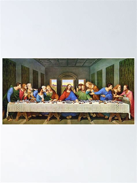 "The Last Supper-Leonardo da Vinci " Poster for Sale by Stefanbalaz ...