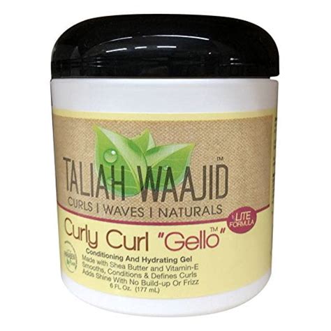 Taliah Waajid Curly Curl Conditioning And Hydrating Hair Gello 6 oz (pack of 1) | Walmart Canada