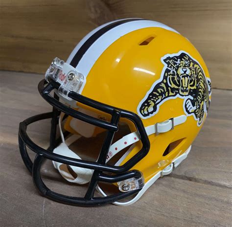 Hamilton Tiger Cats retro CFL Mini Football Helmet - 417 Helmets