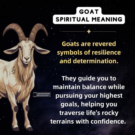 Goat Spiritual Meaning and Symbolism - Spirit Animal