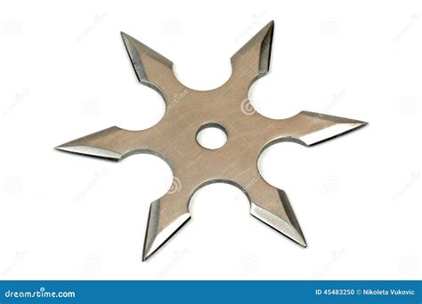 Shuriken stock photo. Image of ninja, throwing, weapon - 45483250