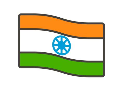 India Flag Emoji PNG Transparent Emoji - Freepngdesign.com