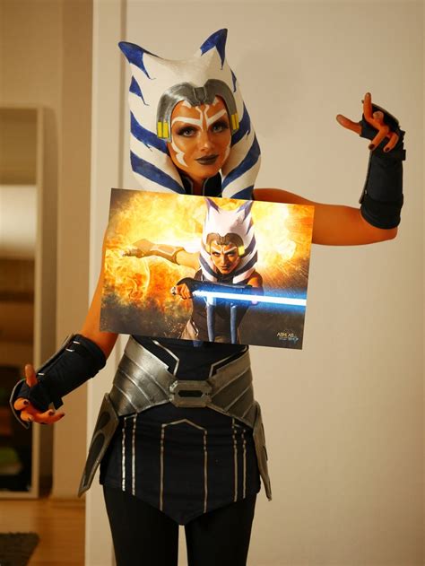 Siege of Mandalore Ahsoka Tano Cosplay Print | Etsy