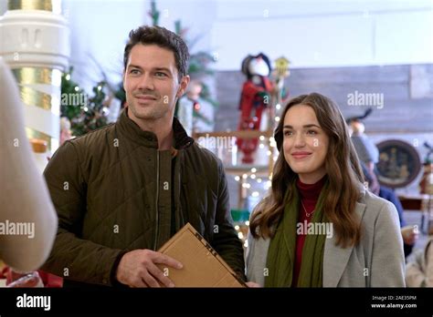 CHRISTMAS AT THE PLAZA, from left: Ryan Paevey, Elizabeth Henstridge ...