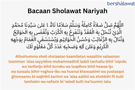 Amalkan Sholawat Nariyah Teks Arab, Latin dan Terjemahnya, Ringankan Masalah hingga Pembuka ...