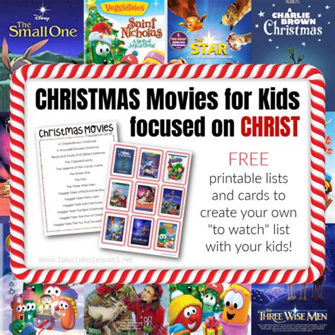 Christmas Movies for Kids focused on Jesus - 1+1+1=1