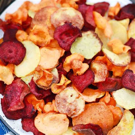 Air Fryer Veggie Chips Recipe - Sweet and Savory Meals