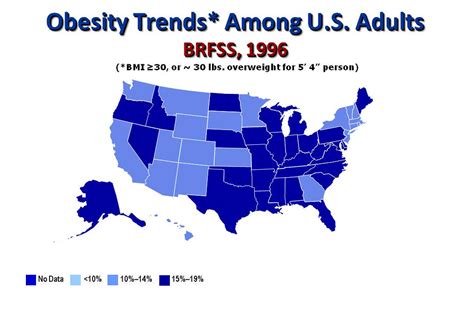 CDC Obesity Map 1996 | Emory Global Health | Flickr