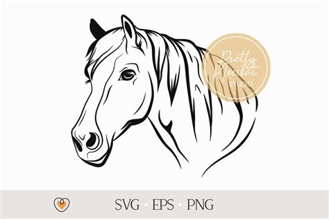 Horse svg #3, Horse head svg, png files