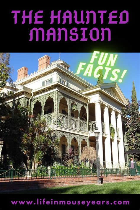 Fun Facts About The Haunted Mansion | Life in Mouse Years