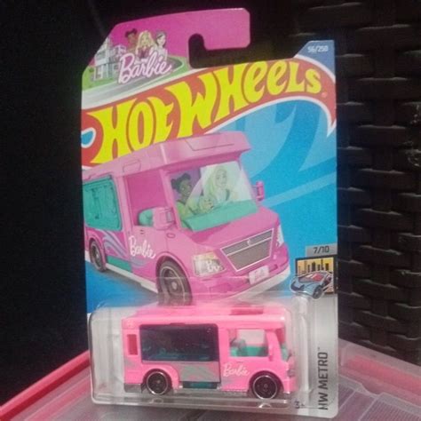 Jual Hot Wheels Barbie Dream Camper kursi hijau tosca | Shopee Indonesia