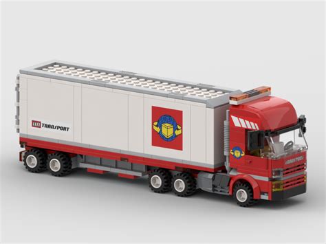 Lego City Semi Truck Moc | ubicaciondepersonas.cdmx.gob.mx