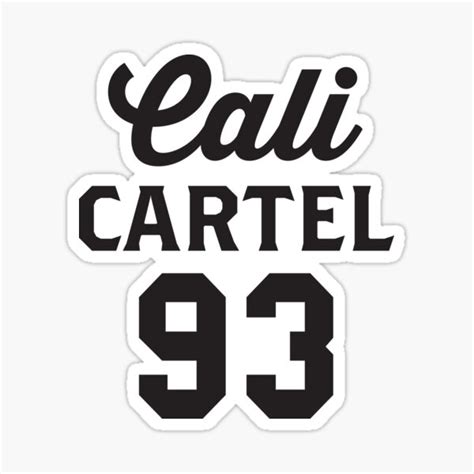 Cali Cartel Stickers | Redbubble