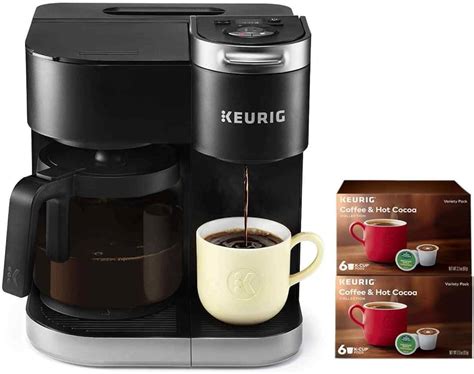 Keurig K-Duo Coffee Maker, Single Serve And 12-Cup Carafe Drip Coffee ...