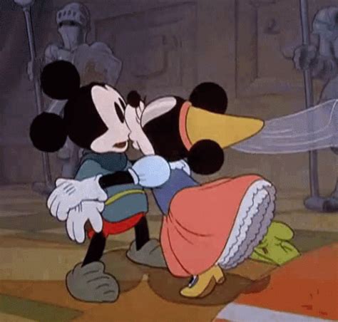 Mickey Kiss GIF - Mickey Kiss Hug - Discover & Share GIFs