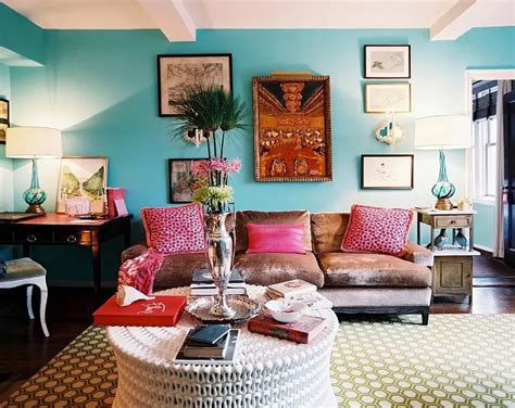 How To Use Color In A Bohemian Styled Room - Chic Home Life