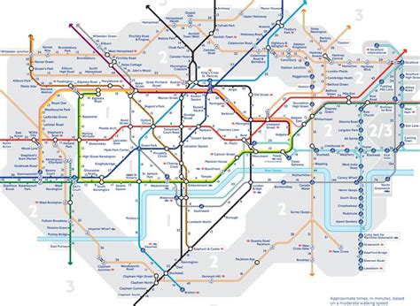 This Map Reveals Which Tube Journeys Are Actually Faster On Foot