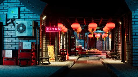 ArtStation - Chinese Hutong