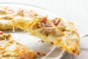 Coconut Flour Pizza Crust | Keto, Low Carb, Gluten-Free - Joy Filled Eats