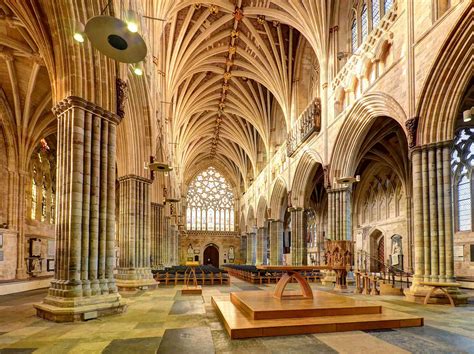 Exeter Cathedral - the Nave Cathedral Architecture, Religious ...