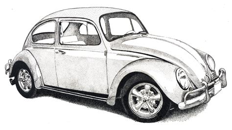 Vw Beetle Classic Drawing