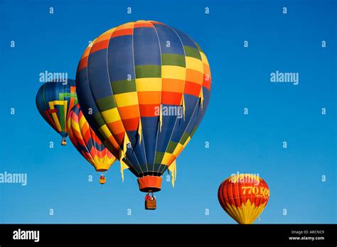 Hot Air Ballooning in New Mexico Stock Photo - Alamy