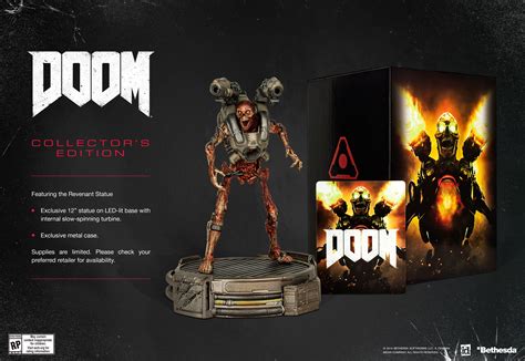 Doom 2016 Collector's Edition with Revenant Statue by TriForce - The ...