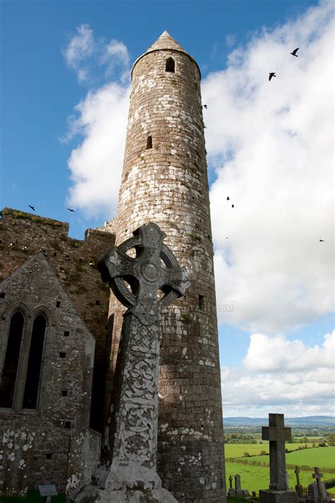 historic rock of Cashel ruins by morrbyte on DeviantArt