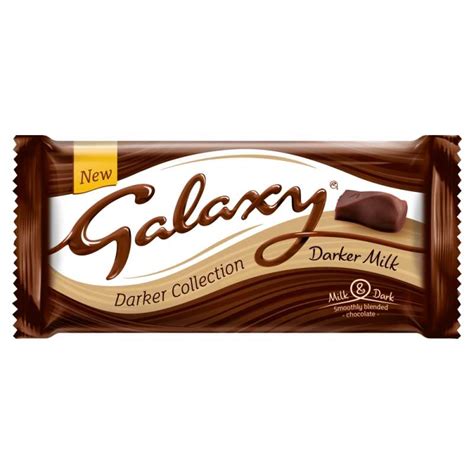 Galaxy Darker Collection Darket Milk Chocolate Bar 110g - Co-op