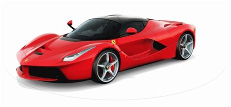 LaFerrari Rosso Corsa Animated Turntable GIF