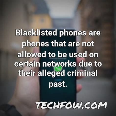 What Does Blacklisted Iphone Mean (Guide) - TechFOW.com