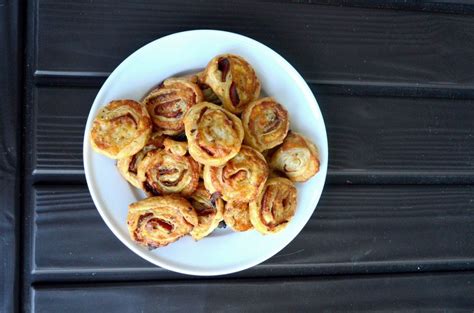 BEST Pepperoni Pinwheels Recipe - Puff Pastry Pepperoni Pinwheels