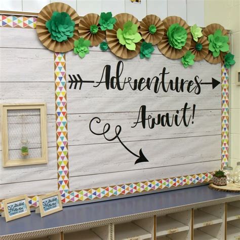 Adventure Themed Bulletin Board Summer Bulletin Boards, Bulletin Board ...