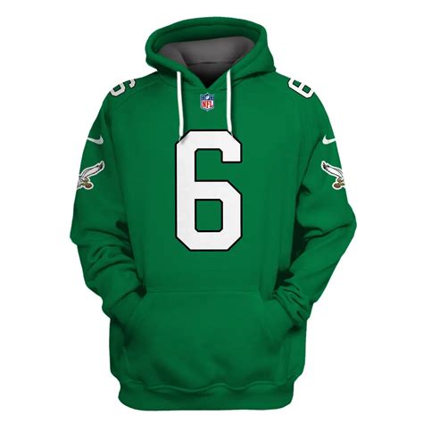 DeVonta Smith – Philadelphia Eagles Hoodie Jersey – TOP REBORN