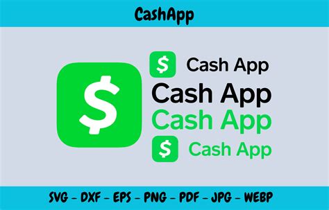 Cash App Vector Svg Eps Dxf Png High Res Jpg Pdf Webp - Etsy