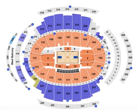 Knicks Seating Chart With Seat Numbers