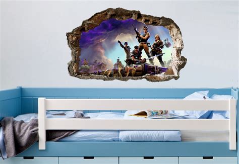 FORTNITE KIDS WALL STICKER DECAL, POSTER, GAMERS, CHILDREN, HD QUALITY – Wall Art Shop