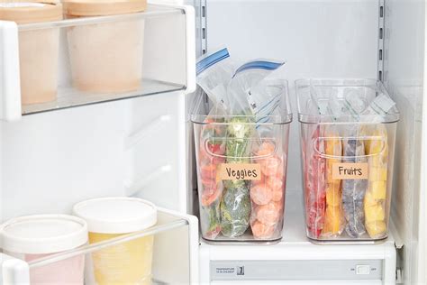 Refrigerator and Freezer Organization Ideas