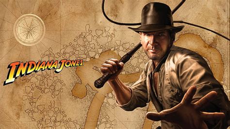 HD wallpaper: Indiana Jones, Movie, Man, Hat, Beard, Adventure ...