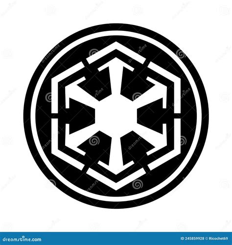 Sith empire symbol icon stock illustration. Illustration of rounded - 245859928