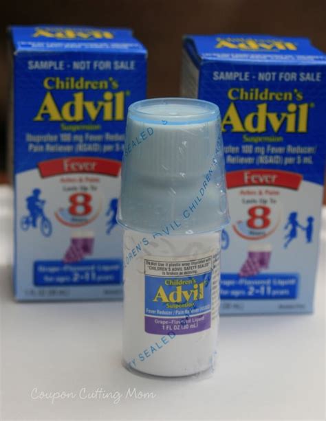 Children's Advil Effective Relieves Fevers Up To 8 Hours